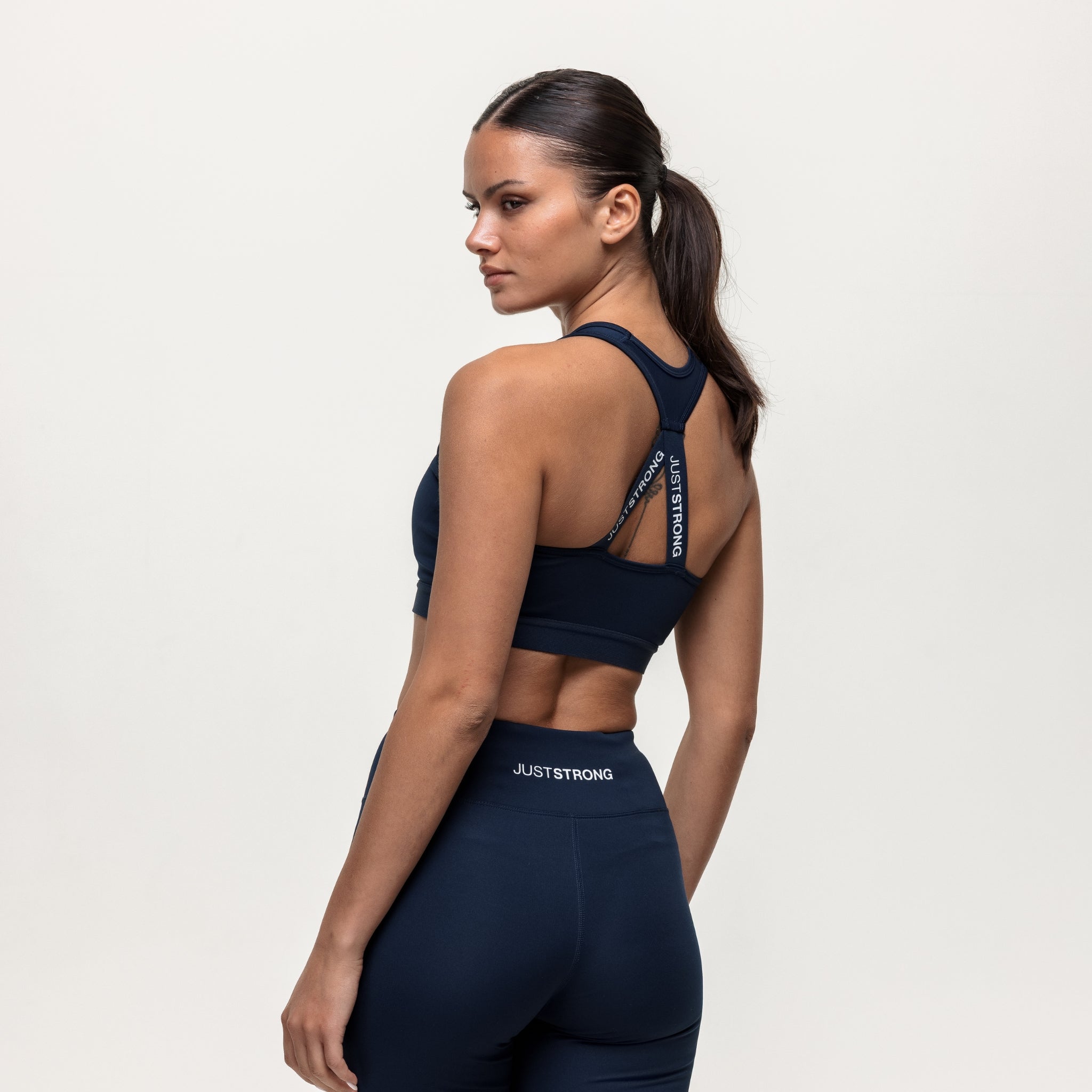 Motion Medium Support Bra - Navy
