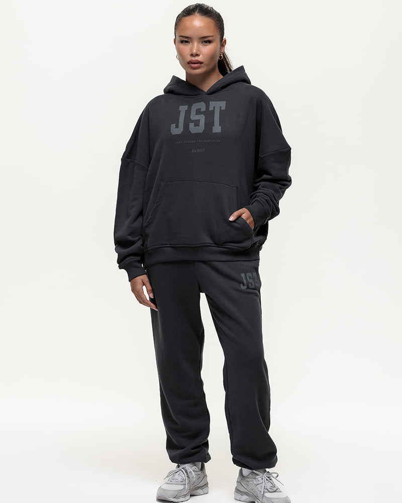 Training Club Oversized Hoodie - Washed Black