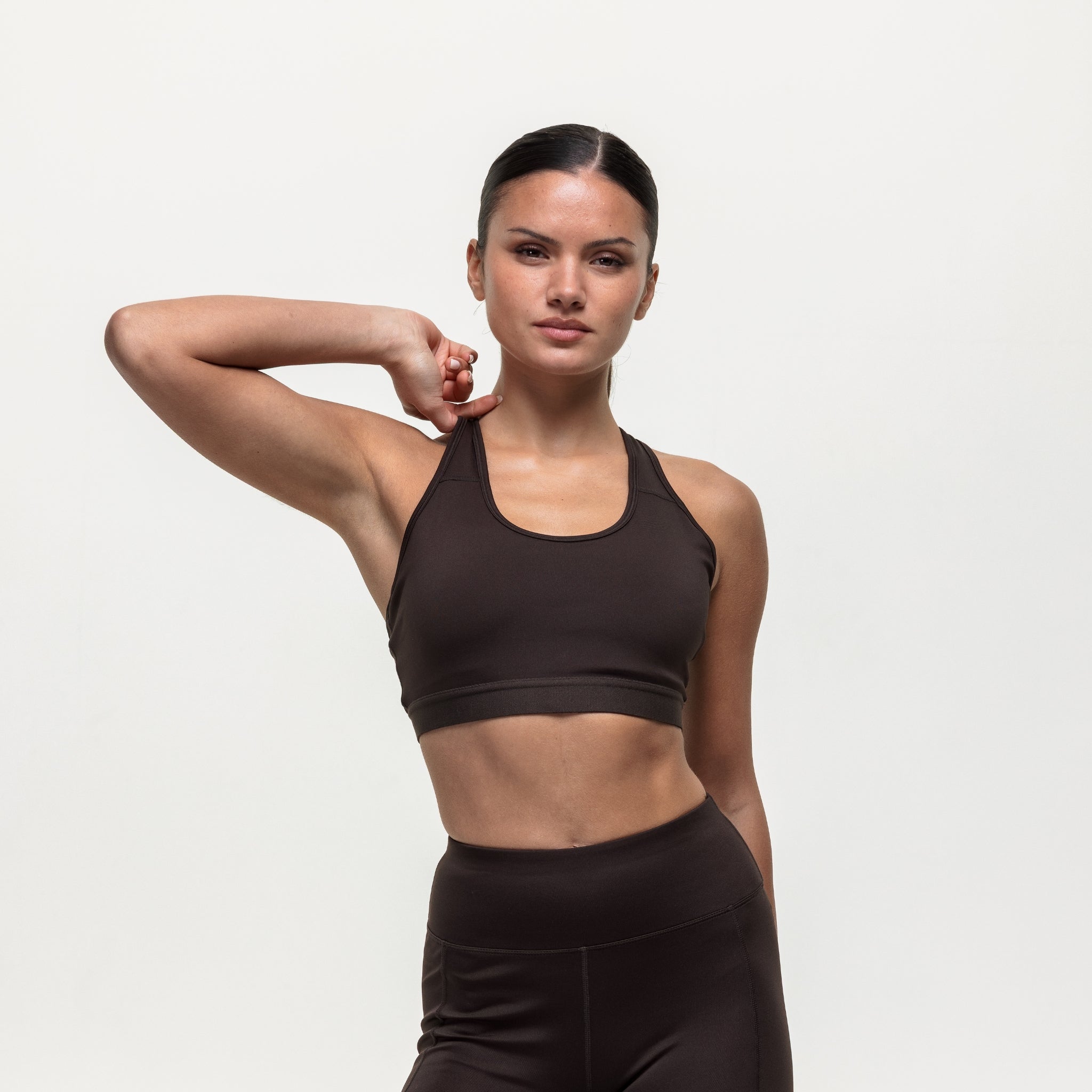 Motion Medium Support Bra - Cocoa