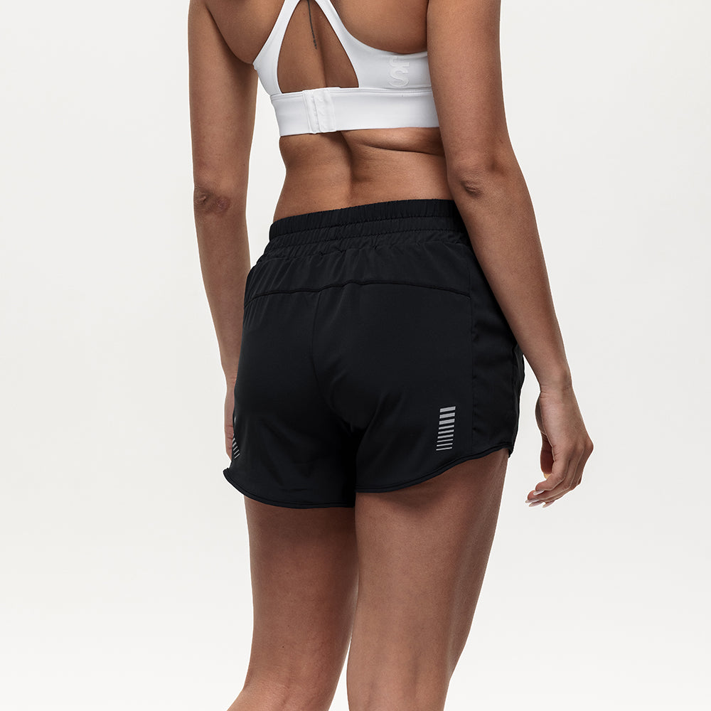 Tempo Lite High Rise Short - Black Onyx