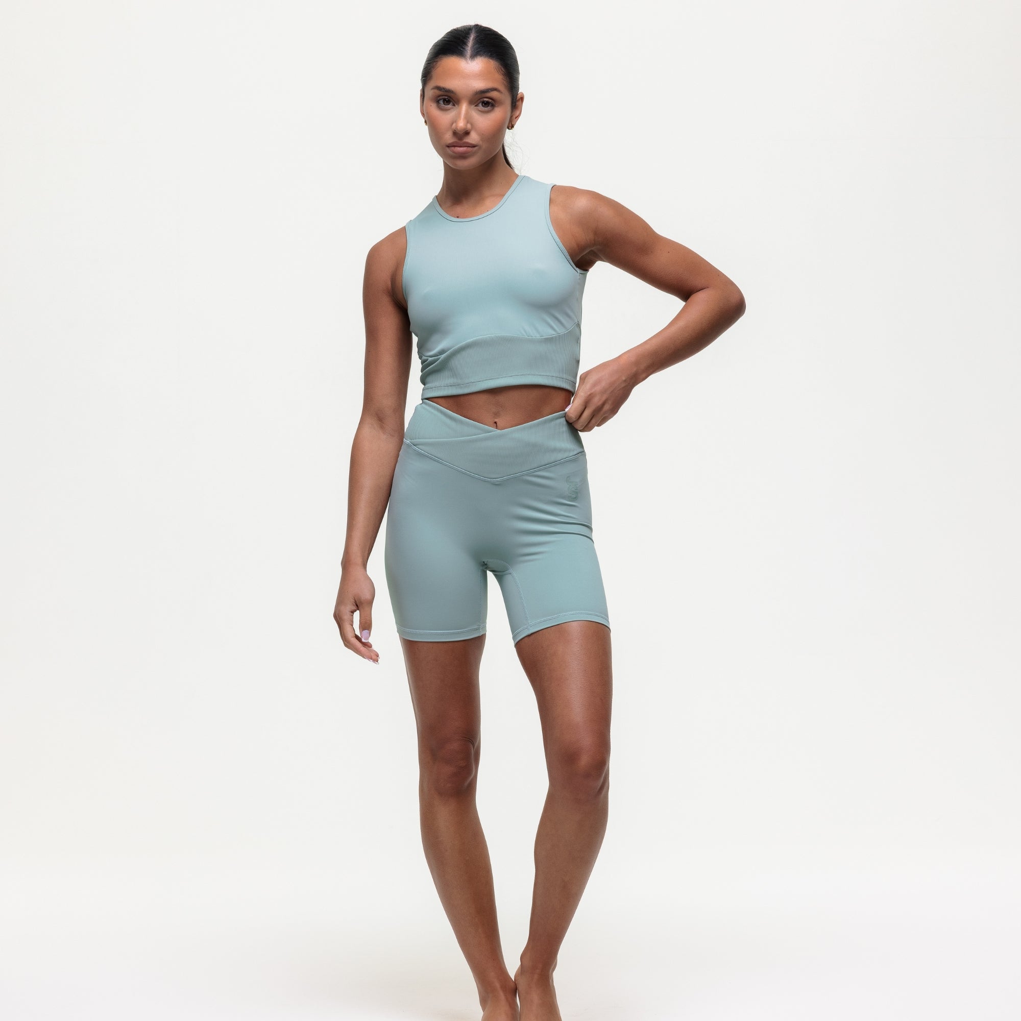 Prana Crop Vest - Seamoss