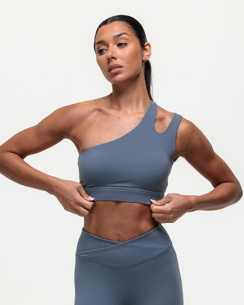 Asana Sports Bra - Graphite