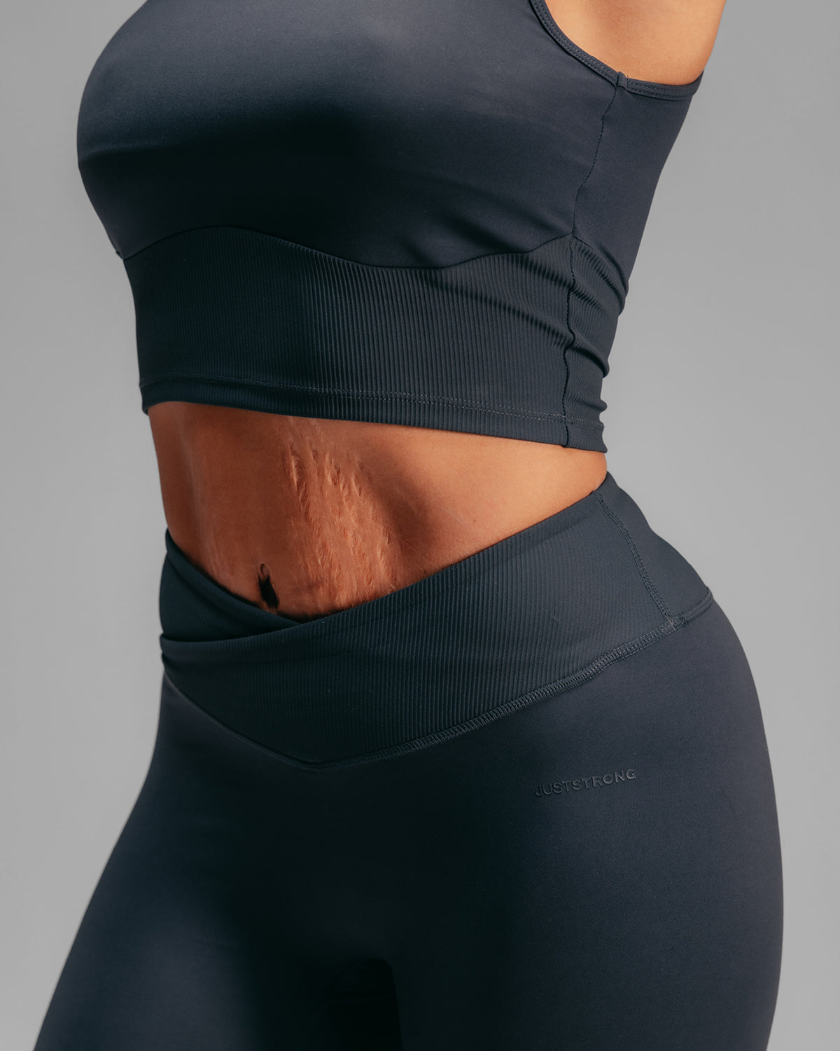 Crop Tank - Washed Black