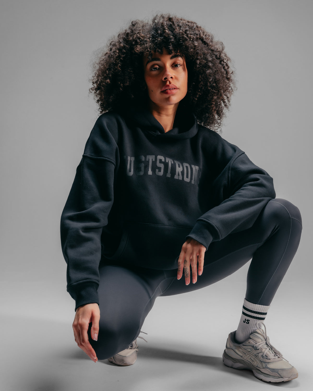 Essentials Oversized Hoodie - Black