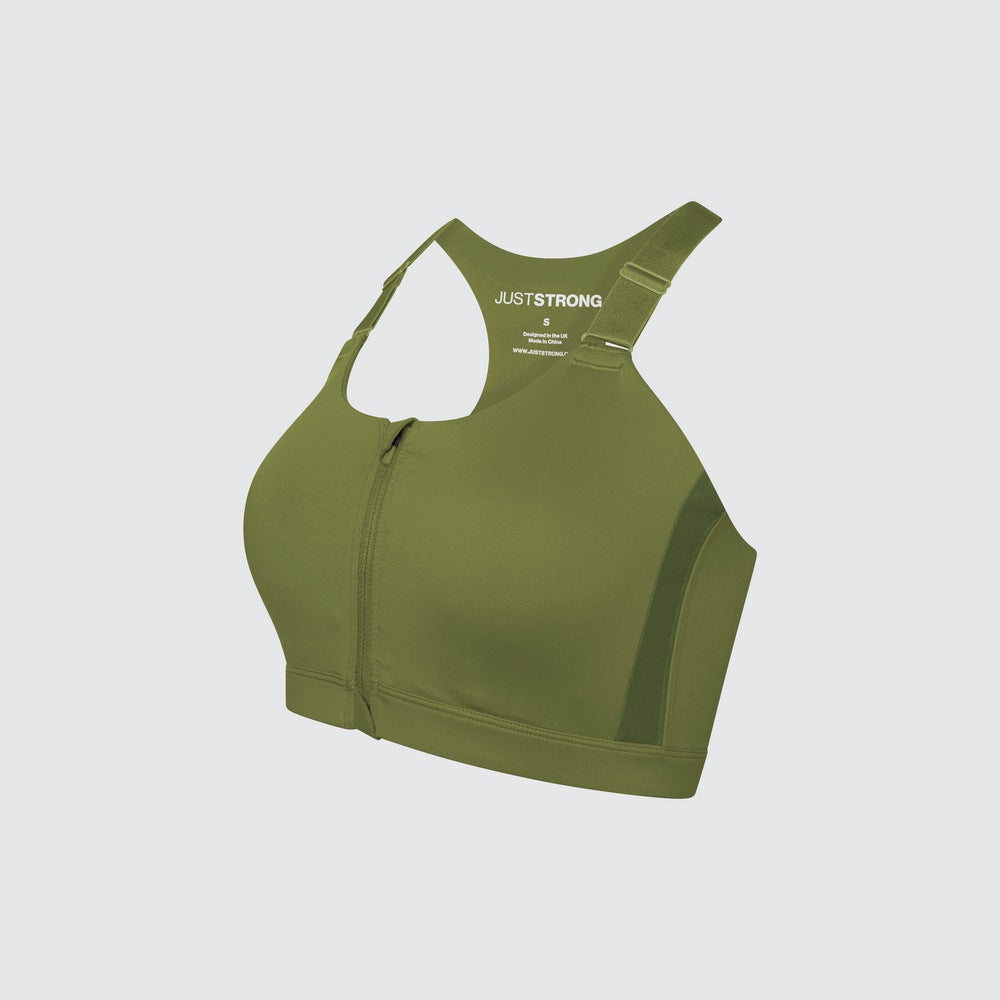 High Genesis Bra - Military Green