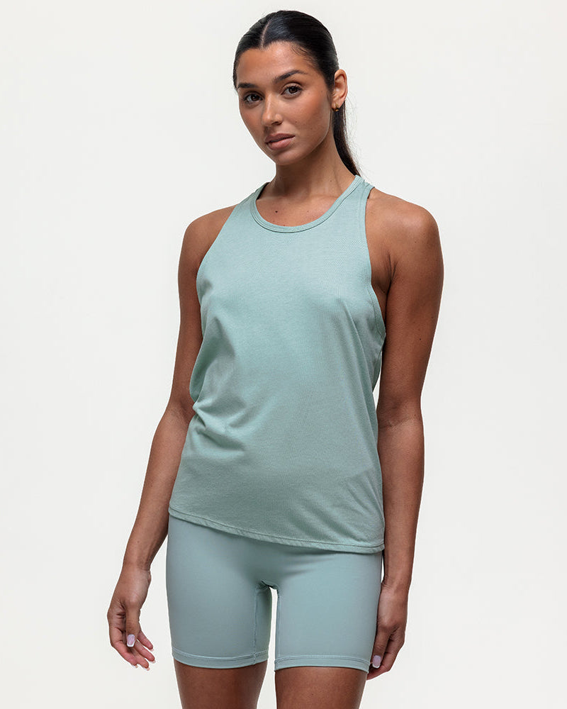 Chandra Tie Tank - Seamoss