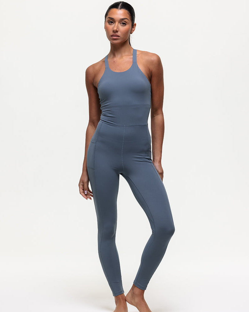 Mindful Unitard - Graphite