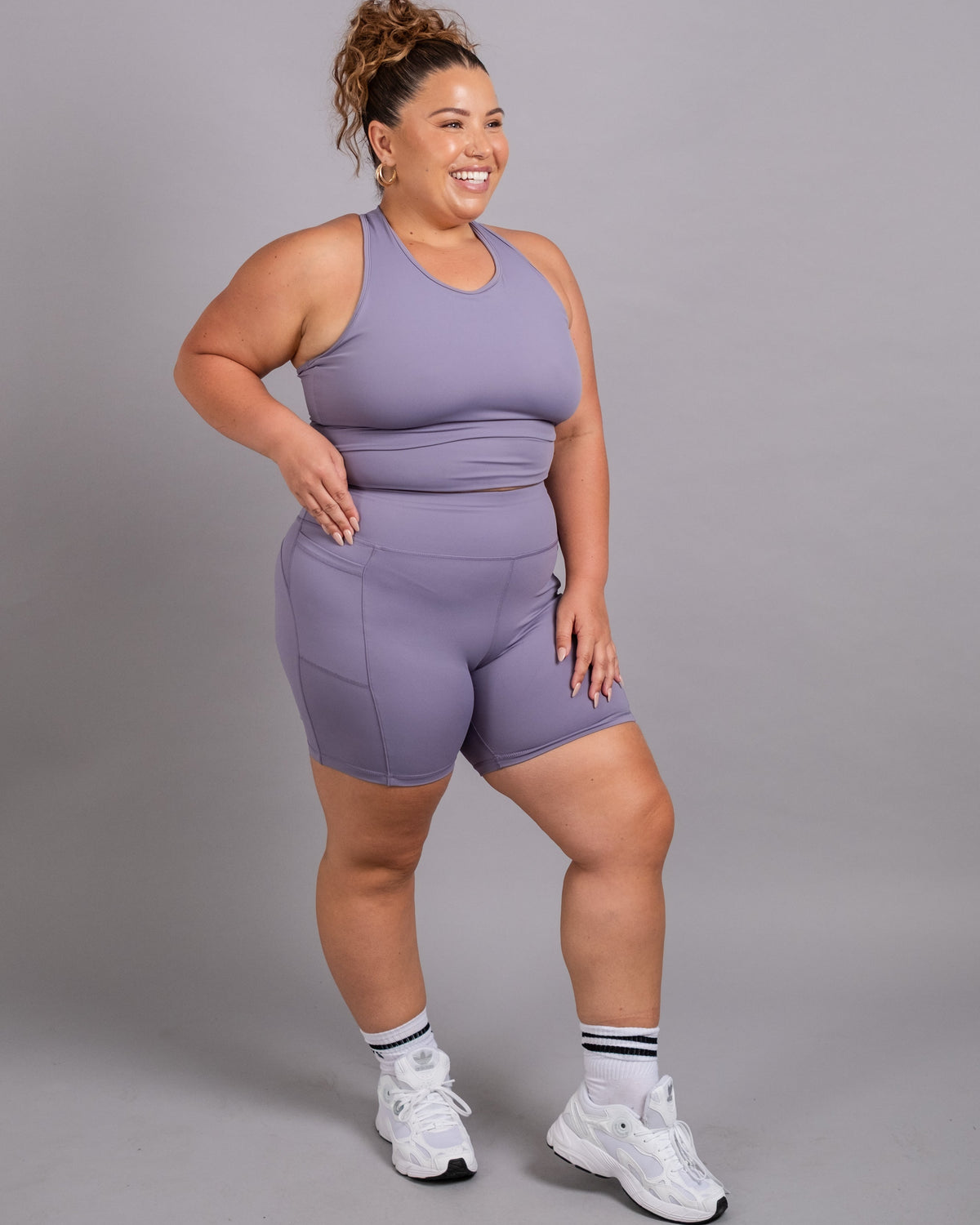 Power Performance Short - Purple Ash