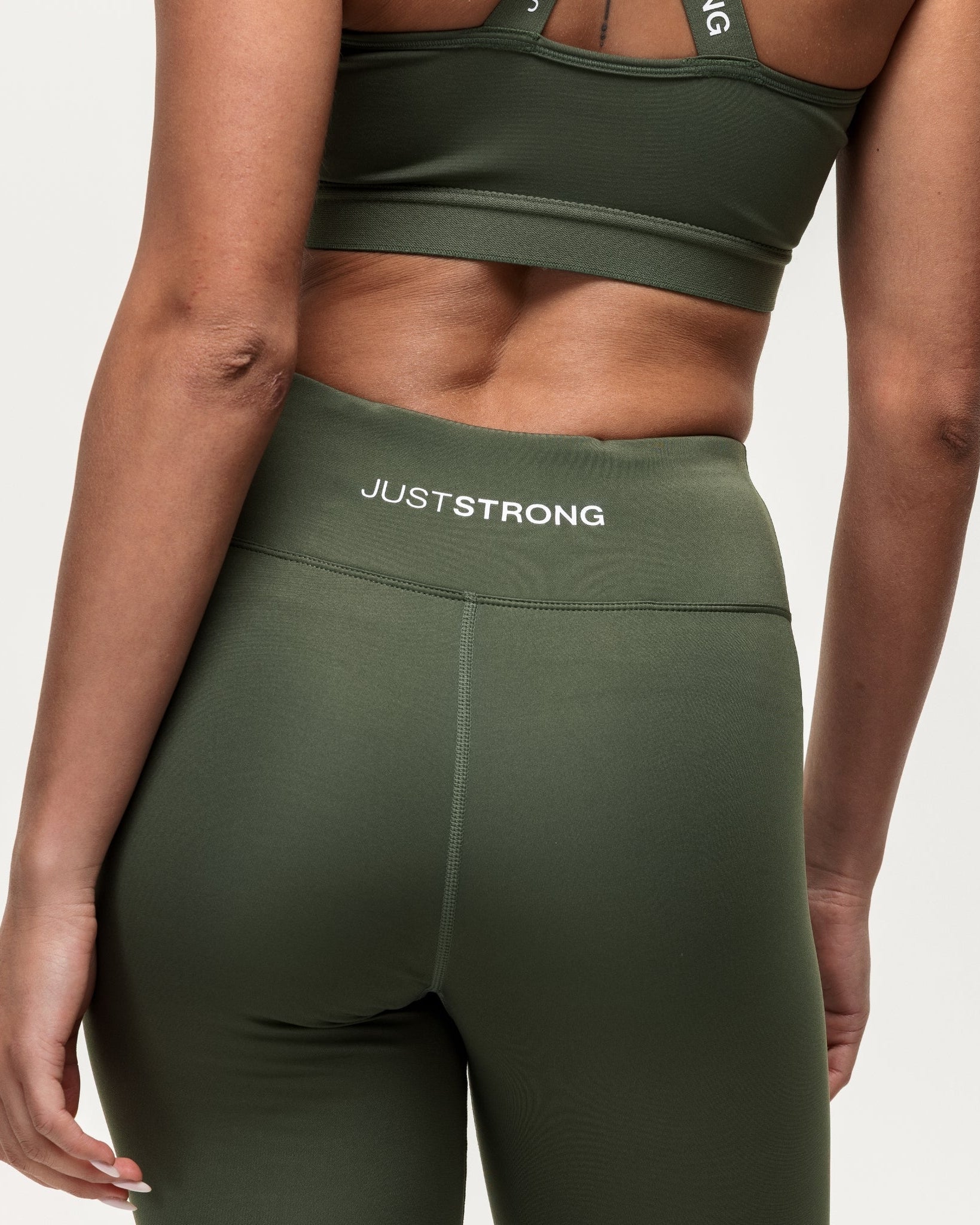 Motion Capri Leggings - Khaki