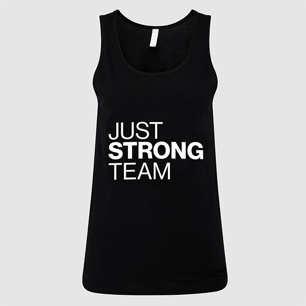 Black Just Strong Team Tee - Exclusive For Ambassadors